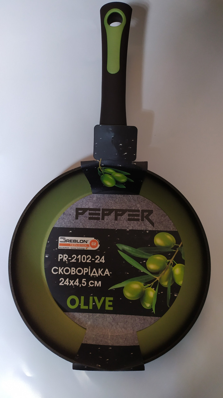 Сковорідка OLIVE 24х4,5см, PEPPER PR-2102-24