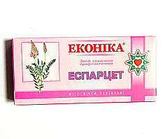 Свічки Еконіка з еспарцетом 10 шт