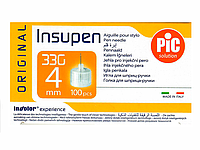 Иглы INSUPEN 4мм 33G (0,20мм) для шприц-ручек