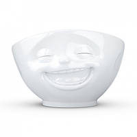 Пиала Tassen Смехотерапия (1000 мл), фарфор посуда с эмоциями Тассен улыбка