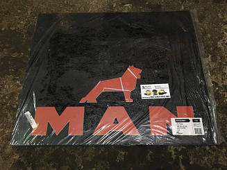 Бризк 500х600х4 з написом MAN (кольоровий) (комплект 2 шт.) (TEMPEST) TP 95.47.50