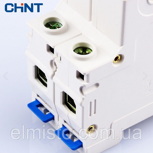 Модульный автоматический выключатель CHINT Electric NXB-63 2P 10А 6кА х-ка C для крепления на DIN-рейку - фото 4 - id-p1350920623