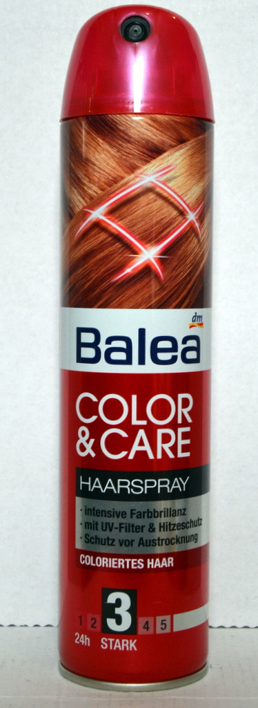 Лак для волос Balea Color & Care № 3 (для окрашенных ) 350 мл - фото 3 - id-p118254024