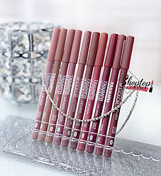 Олівці для губ у нюдових відтінках