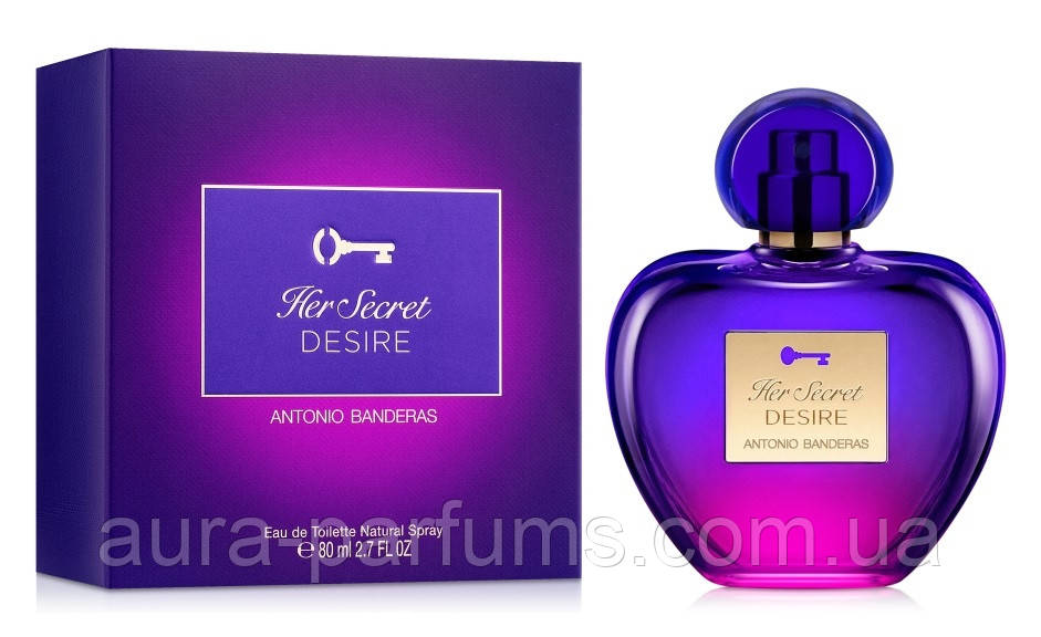 Antonio Banderas Her Secret Desire Туалетная вода 80 ml. - фото 1 - id-p1350993440