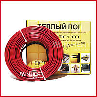 Нагрівальний кабель для теплої підлоги IN-THERM ECO PDSV-20 / 1850 Вт / 92 м / 9.2 - 12.9 м2 / двохжильний