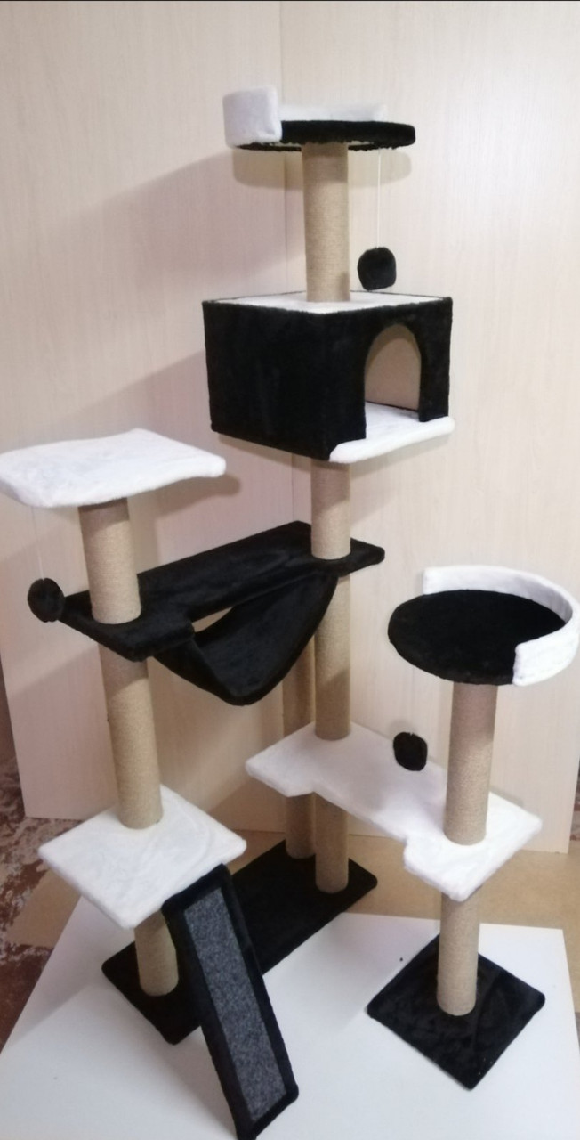 Ігровий  комплекс-дяпка для котика "Сітік", 85*65*190 см, фото 1