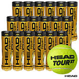 Нові м'ячі Head TOUR XT (ящик 72 м'ячі) для великого тенісу (18 банок по 4 м'ячі), фото 6