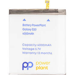 Акумулятор PowerPlant Samsung Galaxy S20 (EB-BG980ABY) 4000mAh