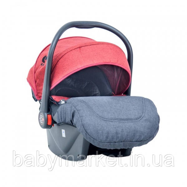 Автокрісло Lorelli PLUTO (0-13 кг) (black/red)