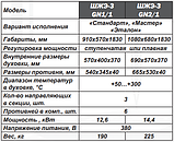 Шафа жаркова електрична трисекційна ШЖЕ-3-GN1/1 стандарт, фото 3