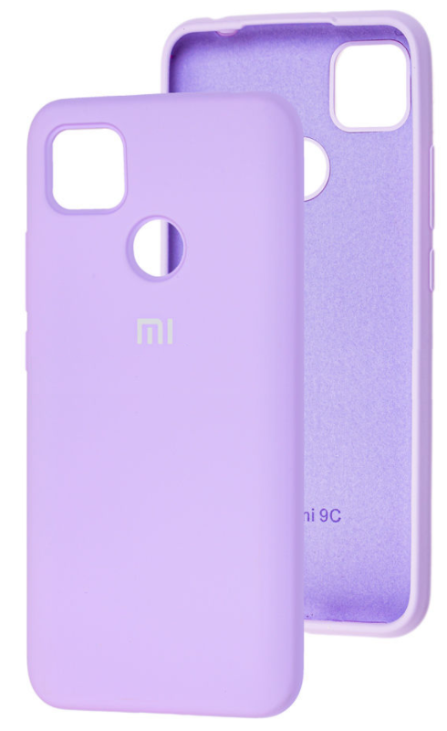 Чохол Оригінал Silicone Case Xiaomi Redmi 9C/10A (лавандовий)