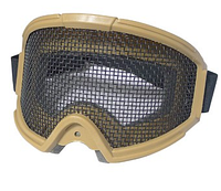 Захисні маска-окуляри Transformers Foundation плетенка Tan (для Airsoft, Страйкбол)