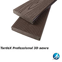 Террасная доска TARDEX PROFESSIONAL 3D венге