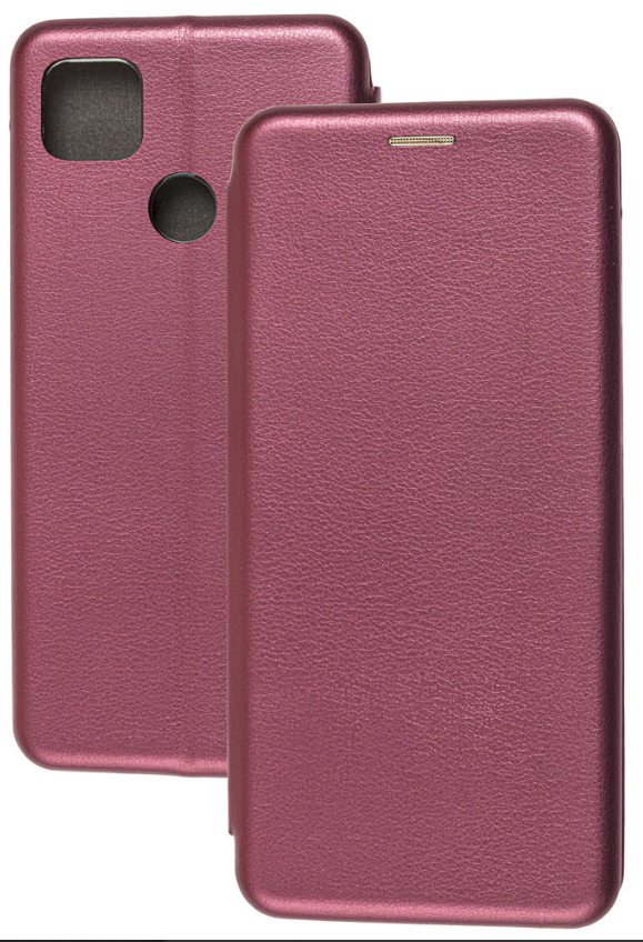 Чехол-книжка Оригінал Redmi 9C/10A (бордовгий)