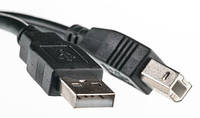 Кабель PowerPlant USB 2.0 AM BM, 4.75м, One ferrite KD00AS1227