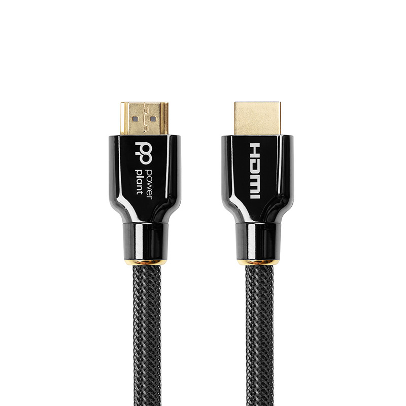 Відео кабель PowerPlant HDMI (M) - HDMI (M), 2.1 V, Ultra HD 8K, eARC, 30AWG, 1м, фото 1