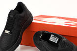 Чоловічі / жіночі кросівки Nike Air Force 1 '07, чорні шкіряні кросівки найк аїр форс 1 07 аір, фото 6