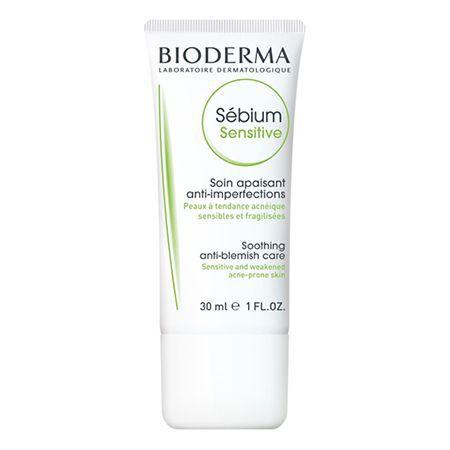Біодерма Себіум Сенситив Крем для чутливої жирної шкіри Bioderma Sébium Sensitive Soin Apaisant anti-impe