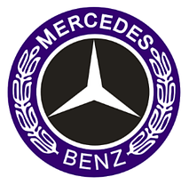 Захисні ковпачки на ніпеля Mercedes benz 4 шт сріблясті, фото 2