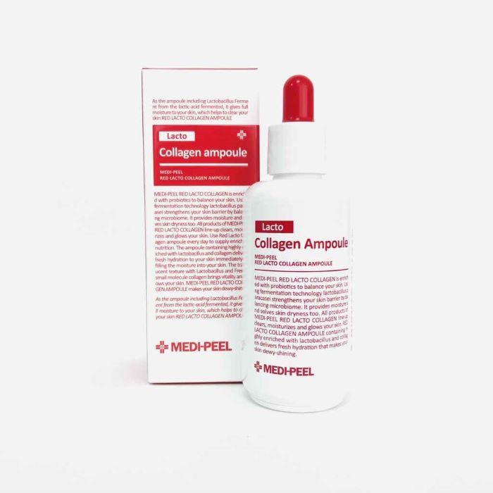 Ампульна сироватка з біфідобактеріями і колагеном Medi-peel Red Lacto Collagen Ampoule 70 мл