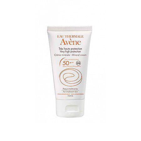 Авен Сонцезахисний мінеральний крем SPF 50 для гіперчутливої шкіри Avene mineral cream for intolerant