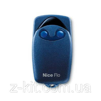 Пульт дистанційного керування 2-канальний Nice Flo2 постійний код, фото 1