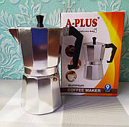 Кавоварка гейзерна А плюс на 9 чашок ⁇ Кавоварка A-PLUS 2083 ⁇