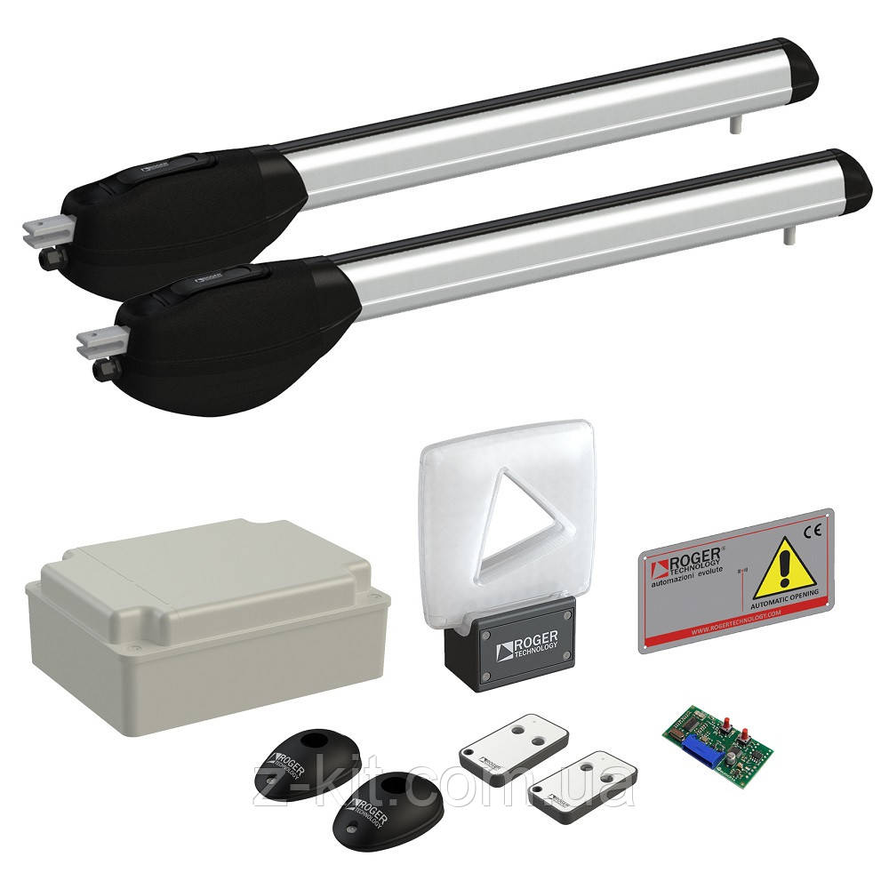 Автоматика для двостулкових воріт Roger Technology KIT R20/510 maxi комплект