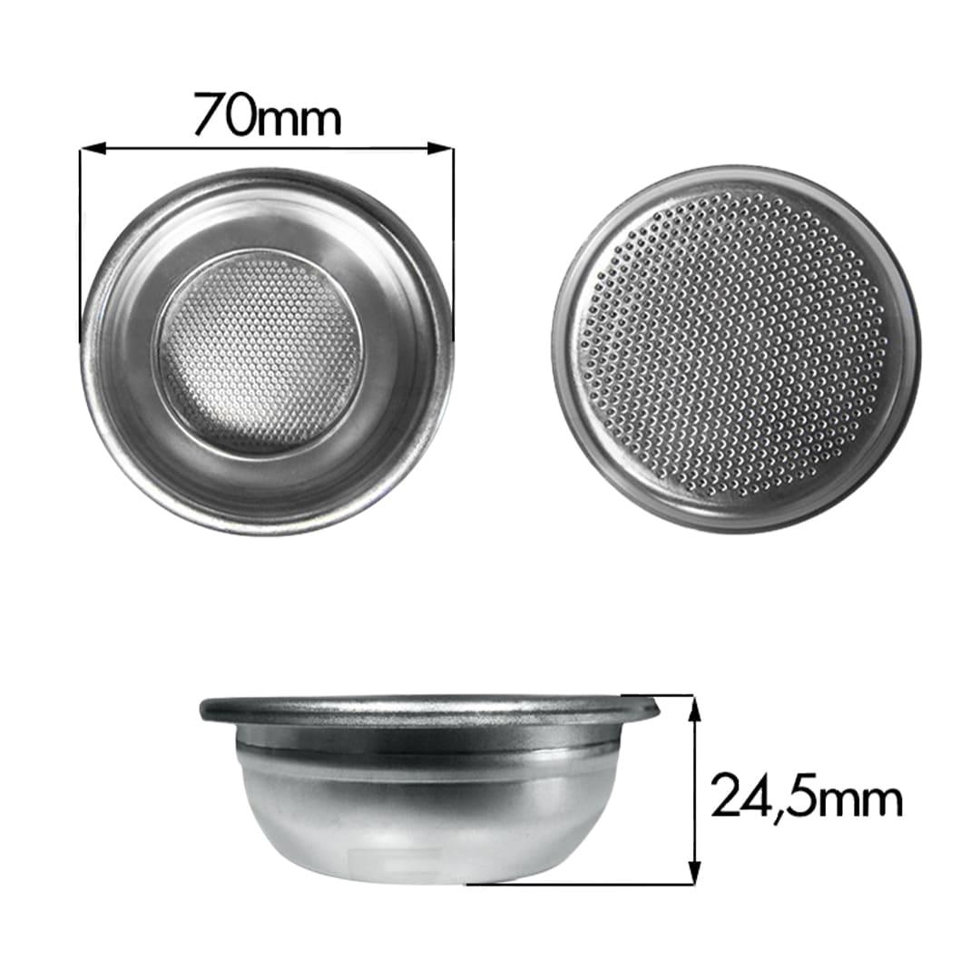 Кошик портуфільтра подвійний Faema 14 г