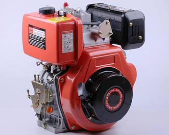 Двигун 186FE - (під шліци Ø25 мм) (9 к. с.) з електростартером