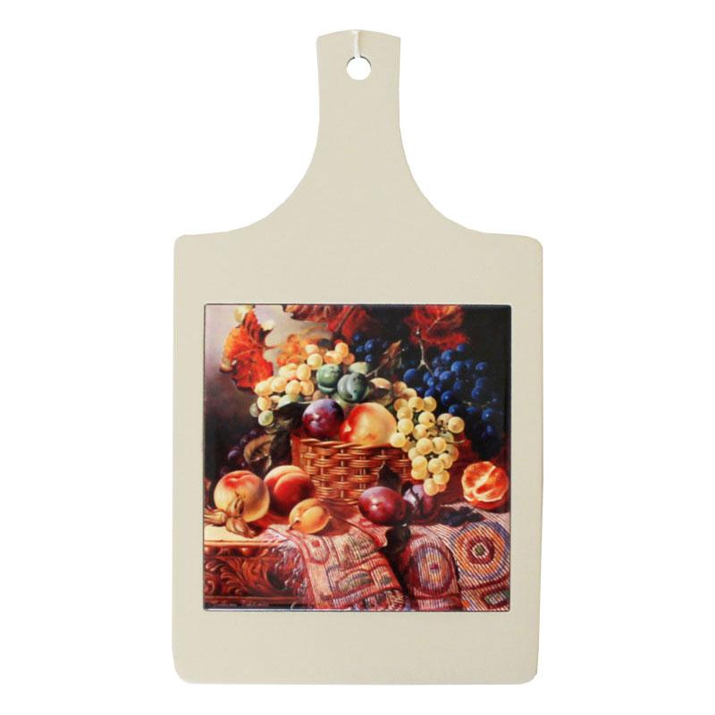 Дошка для нарізки худ В. Галкіна Натюрморт, 32х18, 15х15 см., фото 1