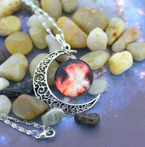 Кулон на ланцюжку "Лунка "