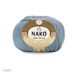 Nako Pure Wool (Нако Пур вул) 100% шерсть 12349