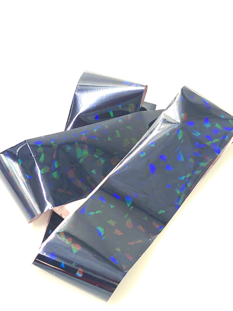 Фольга для Маникюра Голографическая "Осколки" Черная 1 М — Купить ...