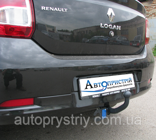 Фаркоп з'ємний на 2 болтах - Dacia Logan Седан (2013--)