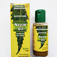 Ним, Масло Нима "Baidyanath" Neem oil, (50ml) Термін до 07/2026