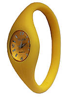 Часы женские на силиконовом браслете ELITE желтый