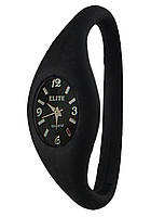 Часы женские на силиконовом браслете ELITE черный