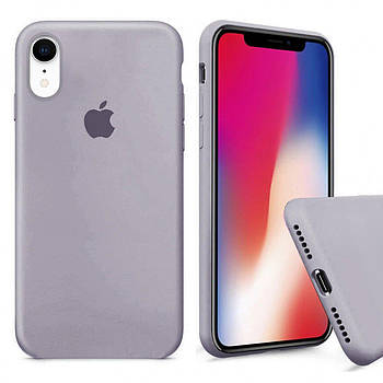 Чохол Silicone FULL case для IPhone Xr Lavander лаванда