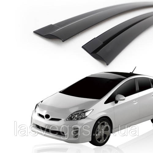 Дефлектори вікон (вітровики) Toyota Prius III 2009-2015 (Auto clover D047), фото 1