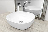 Умивальник накладний Rea Gracja Slim 42 см, фото 5