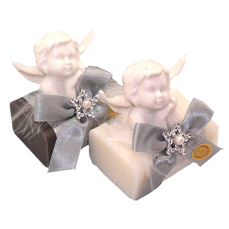 Подарочное натуральное мыло ручной роботы с овечьим молоком Австрия Купидон 100 гр. Florex, фото 1