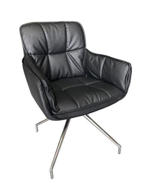 Крісло поворотне в стилі модерн для дому та офісу  Ford (Форд) X-2166XZ Evrodim, колір чорний