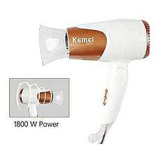 Фен для волосся Kemei KM-6832, 1800W, фото 4