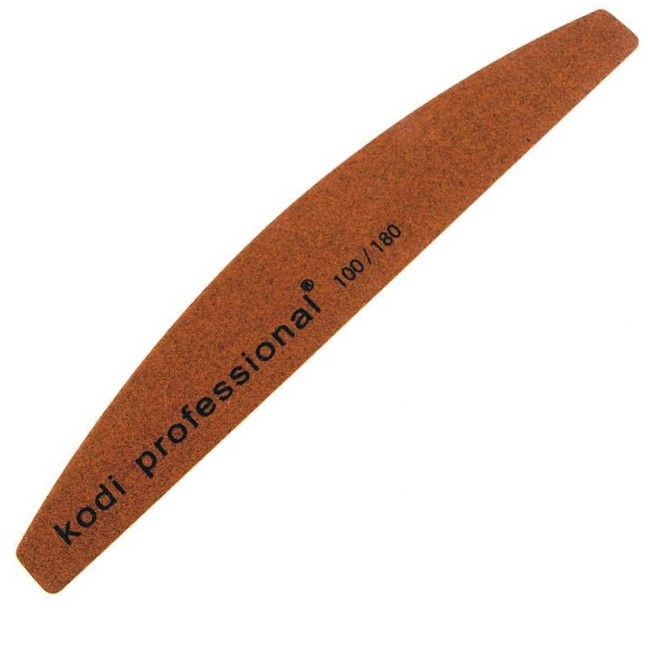 Пилка Kodi Professional для нігтів півмісяць 100/180, фото 1