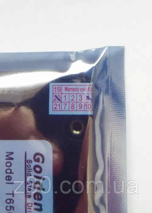 SSD Goldenfir 128 GB, 2.5 SATA (чт.-530 МБ/сек, зх.- 480 МБ/сек ), фото 2