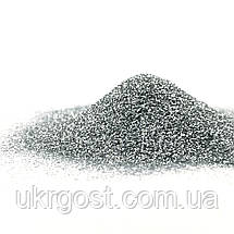 Глітер декоративні блискітки Aurum Срібло 1/128 (0,2 мм) 60 г, фото 4