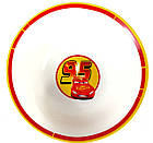 Набір дитячої керамічного посуду Тачки 5 предметів Cars Yellow, фото 4