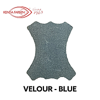 Краска для замши VELOUR KENDA FARBEN 100/1000 мл все цвета 100, Синий (blue)